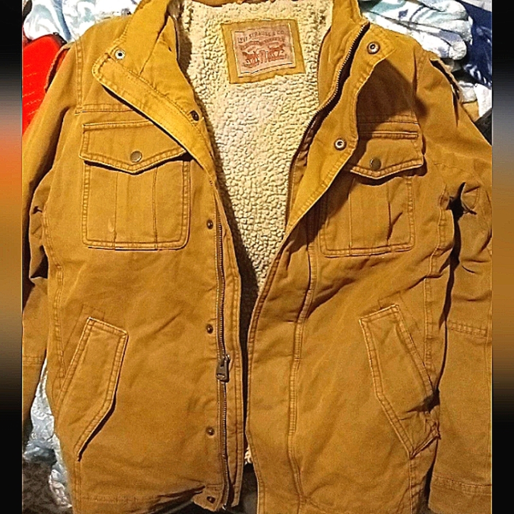 Medium Tan Levi Strauss & Co Jacket